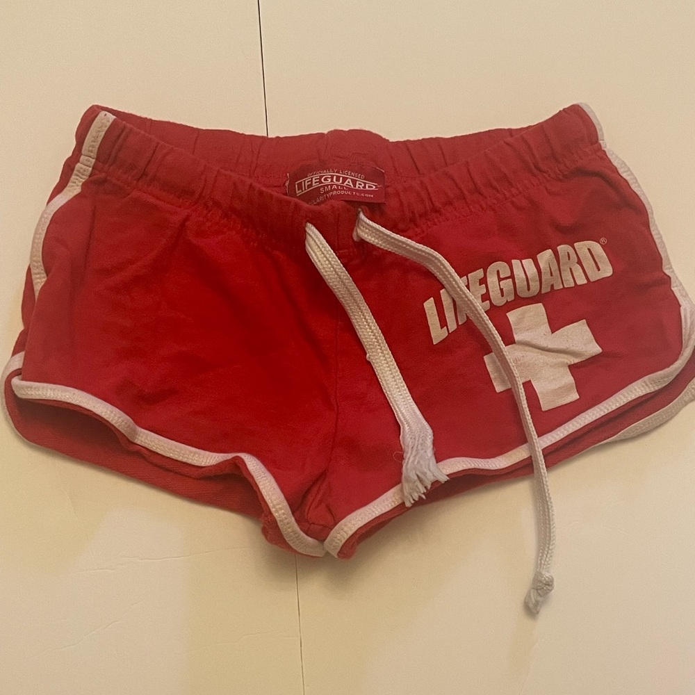 Small lifeguard shorts